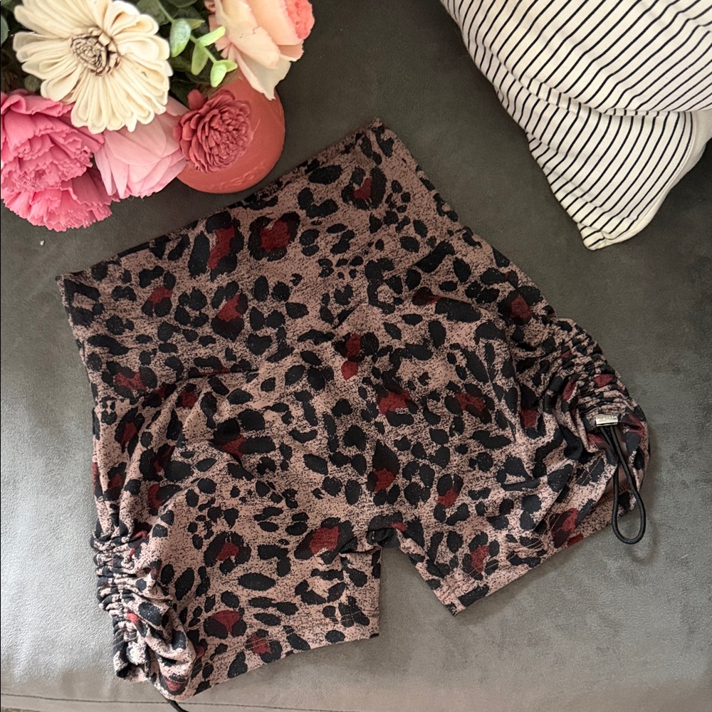 Leopard Print Shorts